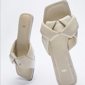 Zara flat sandals